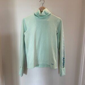Under Armour UA Empowered Funnel Neck Pullover -  Womens Medium - Mint Green